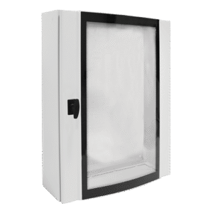 METAL DISTR. BOARD ELOX 60/60/20 TEMP. GLASS, IP55