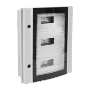 METAL BOARD ELOX FLUSH 45 MODULES TEMP GLASS,IP55