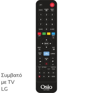 OSIO OST-5002-LG ΤΗΛΕΧΕΙΡΙΣΤΗΡΙΟ ΓΙΑ ΤΗΛΕΟΡΑΣΕΙΣ LG