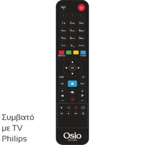 OSIO OST-5004-PH ΤΗΛΕΧΕΙΡΙΣΤΗΡΙΟ ΓΙΑ ΤΗΛΕΟΡΑΣΕΙΣ PHILIPS