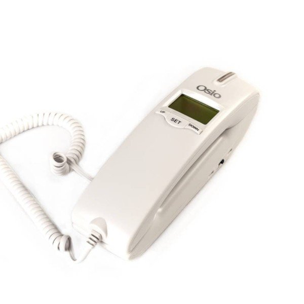 OSIO OSW-4650W ΛΕΥΚΟ ΕΝΣΥΡΜΑΤΟ ΤΗΛΕΦΩΝΟ ΓΟΝΔΟΛΑ ΜΕ DISPLAY