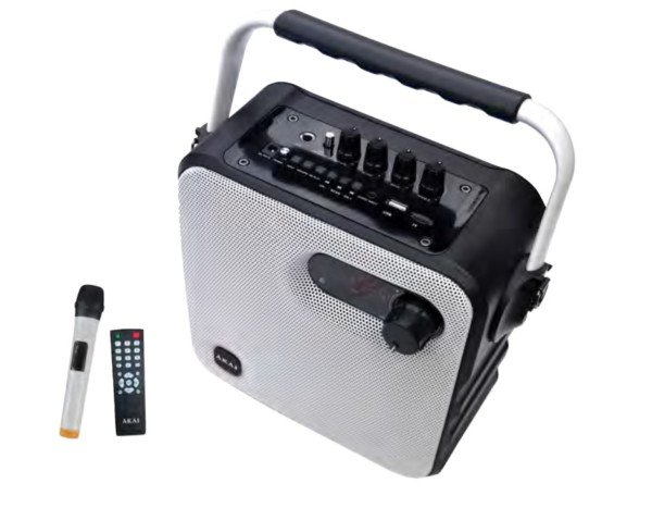 AKAI ABTS-T5 ΦΟΡΗΤΟ ΗΧΕΙΟ BLUETOOTH ΜΕ ΕΝΙΣΧΥΤΗ ΡΑΔΙΟΦΩΝΟ ΚΑΙ ΜΙΚΡΟΦΩΝΟ – 30W