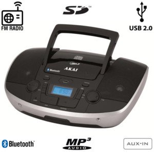 AKAI APRC-108 ΦΟΡΗΤΟ HI-FI ΜΕ BLUETOOTH