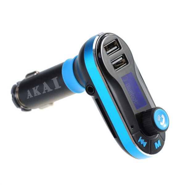 AKAI FMT-66B BLUETOOTH CAR FM TRANSMITTER ΚΑΙ ΦΟΡΤΙΣΤΗΣ