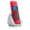 MOTOROLA T301 CHERRY (ΕΛΛΗΝΙΚΟ ΜΕΝΟΥ) ΑΣΥΡΜΑΤΟ ΤΗΛΕΦΩΝΟ ΜΕ ΑΝΟΙΧΤΗ ΑΚΡΟΑΣΗ