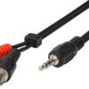 HEITECH 09004018 ΚΑΛΩΔΙΟ JACK ΣΕ RCA 1.5m