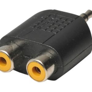 HEITECH 09004030 ΣΤΕΡΕΟΦΩΝΙΚΟΣ ΑΝΤΑΠΤΟΡΑΣ RCA ΣΕ JACK