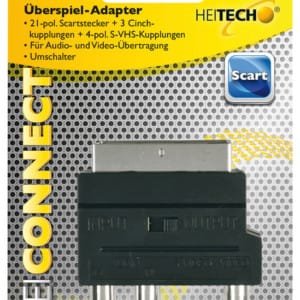 HEITECH 09004060 ΑΝΤΑΠΤΟΡΑΣ RCA ΣΕ SCART