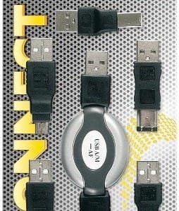 HEITECH 09004079  USB ΣΕΤ ΑΠΟ 7 ΑΝΤΑΠΤΟΡΕΣ