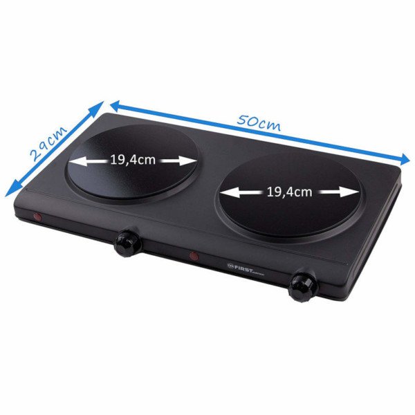 FIRST AUSTRIA FA-5096-2 ΔΙΠΛΗ ΥΠΕΡΥΘΡΗ ΚΕΡΑΜΙΚΗ ΕΣΤΙΑ 2500W