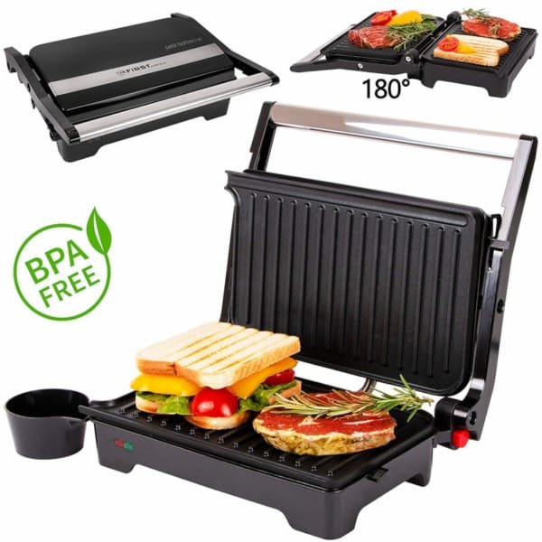 FIRST AUSTRIA FA-5343-3 ΤΟΣΤΙΕΡΑ – GRILL ΜΕ ΑΝΤΙΚΟΛΛΗΤΙΚΕΣ ΠΛΑΚΕΣ 1200W