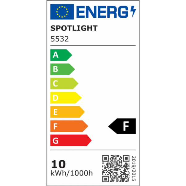 Spotlight 5532 Λάμπα LED για Ντουί E27 και Σχήμα R80 10W Θερμό Λευκό 900lm - Image 2
