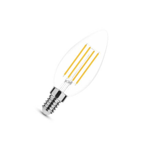 Modee Λάμπα LED Filament Κερί C35 7W E14 360° 4000K (806 lumen) Ουδέτερο Λευκό - Image 2