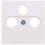 Πλακίδιο TV + R + Satellite Μέταλλο Elitra Plus