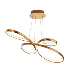 InLight Κρεμαστό φωτιστικό από αλουμίνιο σε χρυσή ματ απόχρωση (6151-GL)