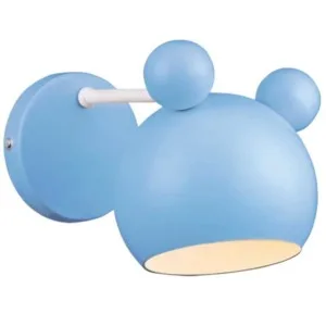 Απλίκα Παιδική Mickey Μεταλλική Μπλε 955MICKEY1W-B