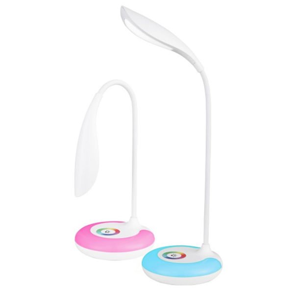 LED 5W 4000K Dimmable Φωτιστικό Γραφείου Αφής RGB Βάση 6314 Spotlight