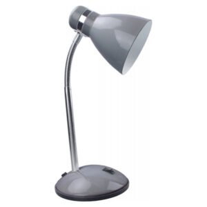Φωτιστικό Γραφείου max 20W LED E27 Ασημί Μέταλλο 6326 Spotlight
