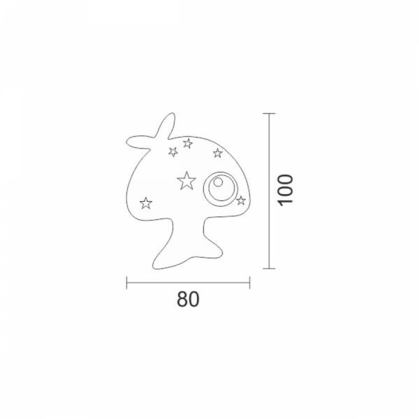 ΦΩΤΙΣΤΙΚΟ ΝΥΚΤΟΣ LED 0.5W Spotlight 6378 - Image 2