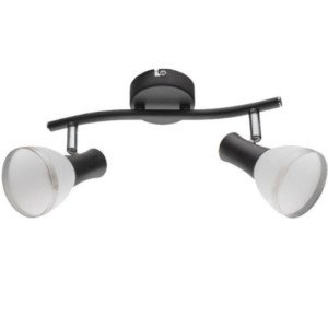 Απλίκα/Spot EDDY Μεταλλική Μαύρη 2XE14 955EDDY2/BL ELMARK