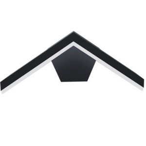 Φωτιστικό Κήπου/Απλίκα Μαύρος Γραφίτης 10W 4000K 800lms IP54 Elmark 96LEDW302