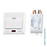 Ασύρματος Διακόπτης Λευκός Μονός Elmark 99101