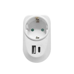 Technik 1-Σούκο 16Α + 1xUSB A + 1xType C 3,4A/5V DC με Προστασία Παιδιών