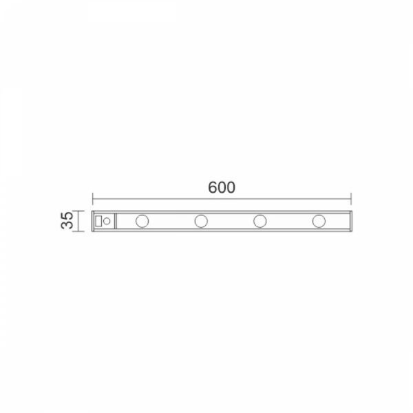 ΡΑΓΑ LED CCT SENSOR ΜΕΓΑΛΗ 4W [ 3000K | 4000K | 6000K ] Spotlight 6697 - Image 2