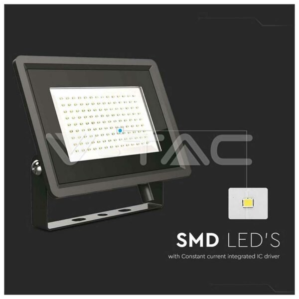 Στεγανός Προβολέας LED 100W Ψυχρό Λευκό 6400K 8700lms IP65 6723 V-TAC - Image 8