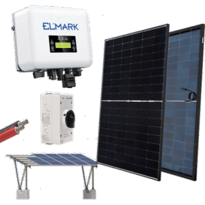 ON GRID SOLAR SYSTEM SET 1P/8KW+CARPORT STRUCTURE