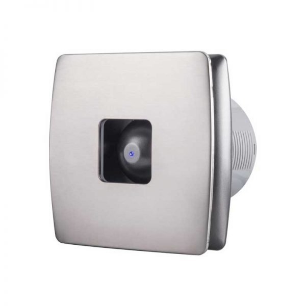 Εξαεριστήρας Τοίχου 15W 70m³/h Φ152mm 30db Νίκελ Ματ 7072 Spotlight