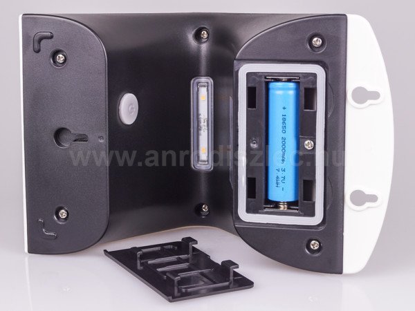 LED Ηλιακό Φωτιστικό 3W Sensor Στεγανό IP65 Λευκό-Μαύρο V-TAC 7523 - Image 5