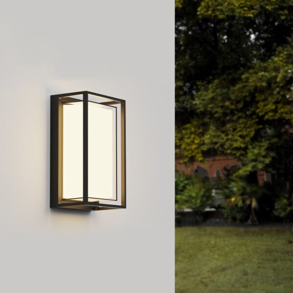 it-Lighting Isabella LED 12W 3000K Outdoor Wall Lamp Black D:100x145x245mm (80205511) - Image 2
