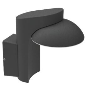 it-Lighting Wabash LED 7W 3CCT Outdoor Wall Lamp Black D:13cm (80208310)