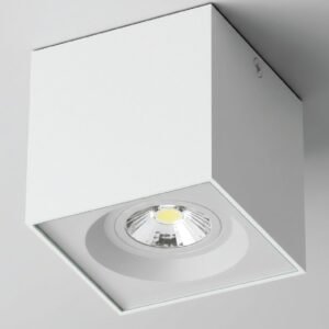 it-Lighting Monument 1xGU10 Outdoor Down Wall Lamp White D:8cm (80301024)