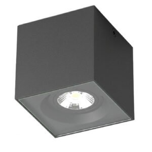 it-Lighting Monument 1xGU10 Outdoor Down Wall Lamp Anthracite D:8cm (80301044)