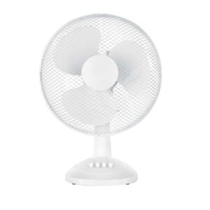 AIRFUN Ανεμιστήρας Επιτραπέζιος 804002 16'' 40εκ. Λευκός με Γκρι Πτερύγια
