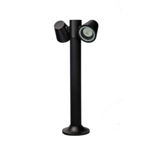 it-Lighting Shasta 2xGU10 Outdoor Pole Light Black D:150x305x600mm (80400814)