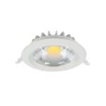 LED Spot Χωνευτό Στρογγυλό Λευκό 10W 2700-3000K Elmark