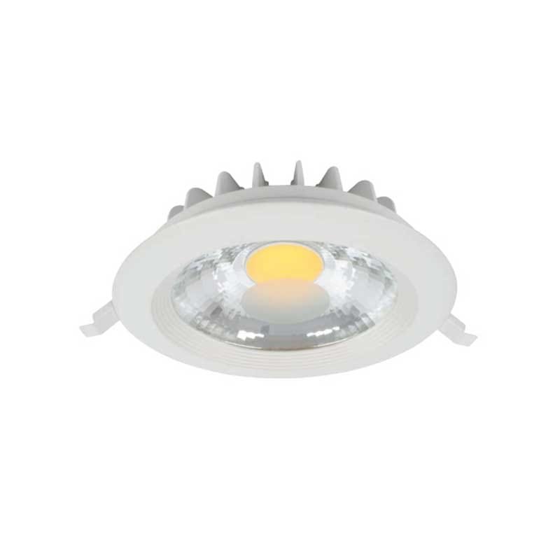 LED Spot Χωνευτό Στρογγυλό Λευκό 10W 2700-3000K Elmark