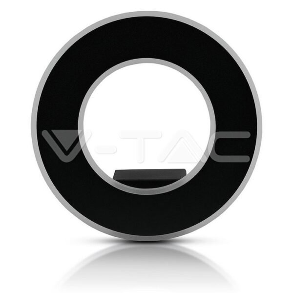 V-TAC 8228 Απλίκα LED 9W 4000K Φυσικό Λευκό Φως σε Μαύρο Χρώμα - Image 3