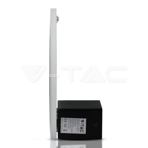V-TAC 8228 Απλίκα LED 9W 4000K Φυσικό Λευκό Φως σε Μαύρο Χρώμα - Image 4