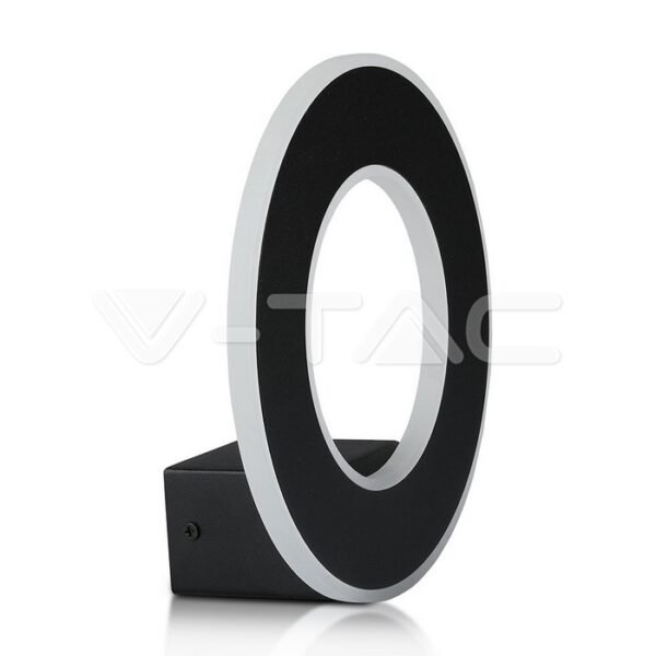 V-TAC 8228 Απλίκα LED 9W 4000K Φυσικό Λευκό Φως σε Μαύρο Χρώμα - Image 5