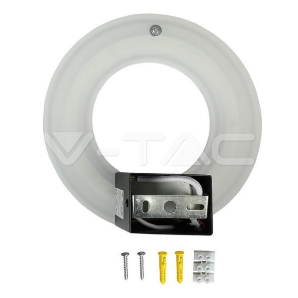 V-TAC 8228 Απλίκα LED 9W 4000K Φυσικό Λευκό Φως σε Μαύρο Χρώμα - Image 6