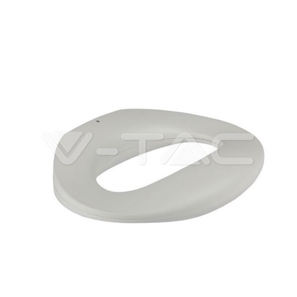 V-TAC 8308 Στεγανή Απλίκα Εξωτερικού Χώρου LED 10W 4000K Φυσικό Λευκό Φως με Λευκό Σώμα - Image 3