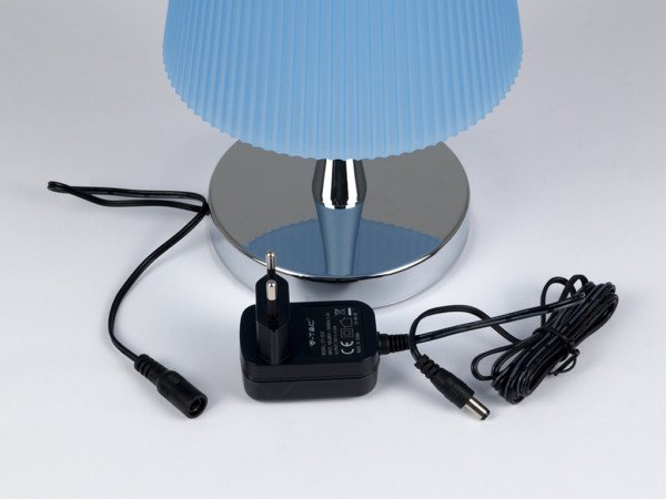 Πορτατίφ LED 5W Μπλε Μεταλλικό V-TAC 8503 - Image 4
