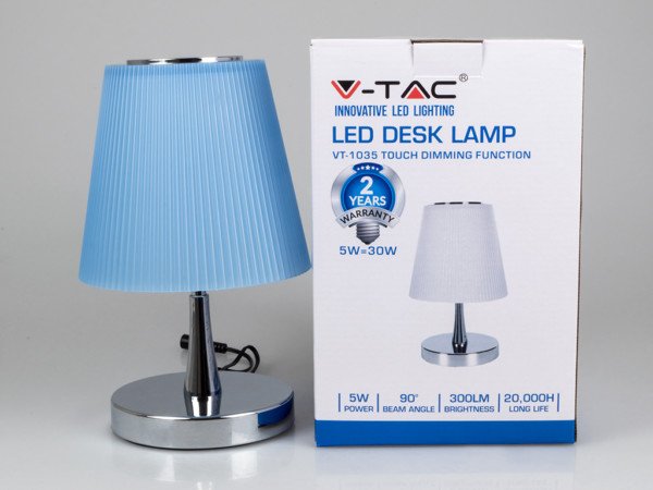 Πορτατίφ LED 5W Μπλε Μεταλλικό V-TAC 8503 - Image 5