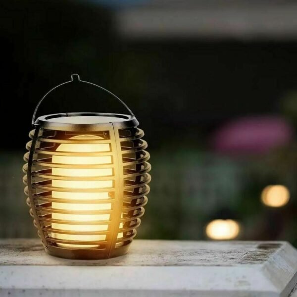 LED 0.4W Ηλιακό Φωτιστικό Κρεμαστό, Τοίχου ή Καρφωτό IP44 με Αισθητήρα Φωτός και Θερμό Λευκό Φως σε Μαύρο Χρώμα V-Tac 8558 - Image 4