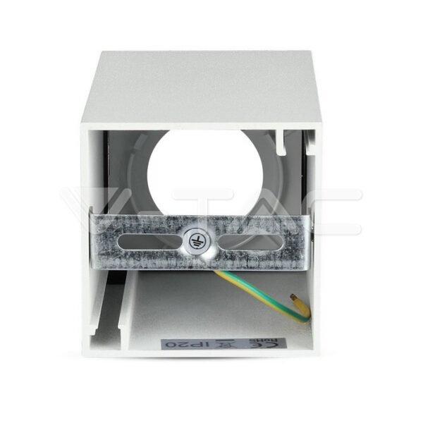 V-TAC 8583 Σποτ Εξωτερικής τοποθέτησης Τετράγωνο για GU10 Λευκό - Image 5