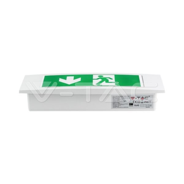 V-TAC 899 LED Εφεδρικό Φωτιστικό Ασφαλείας με Μπαταρία και Φωτοκύτταρο - Image 3